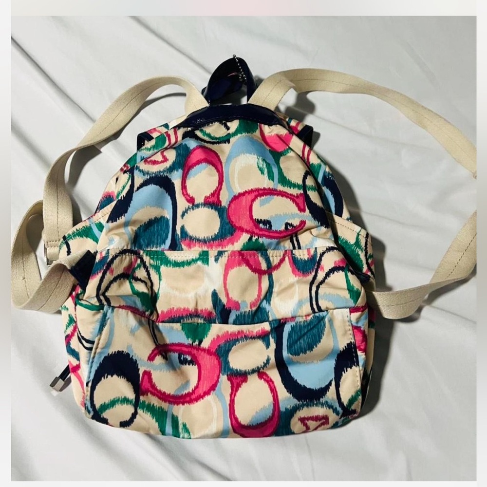 Coach Multicolor Patterned Women's Backpack - image 3